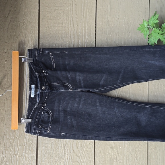 Whbm Blanc boot leg jeans Black 10R - Picture 2 of 9